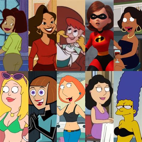 hot cartoon moms|The 20 Sexiest Female Cartoon Characters On TV, Ranked.